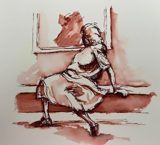 Mensen tekenen en schetsen  - gestalte, houding en expressie